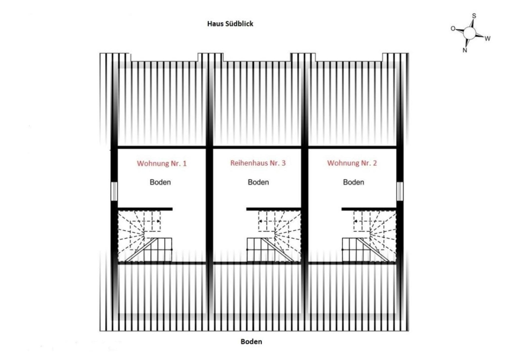 ヴェルドゥムHaus Suedblick, Nr 2アパートメント エクステリア 写真